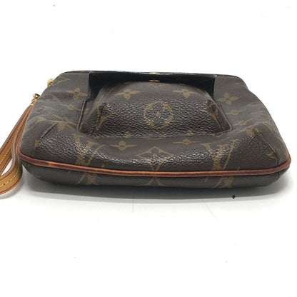 Louis Vuitton Partition, Brown, Canvas, clutch