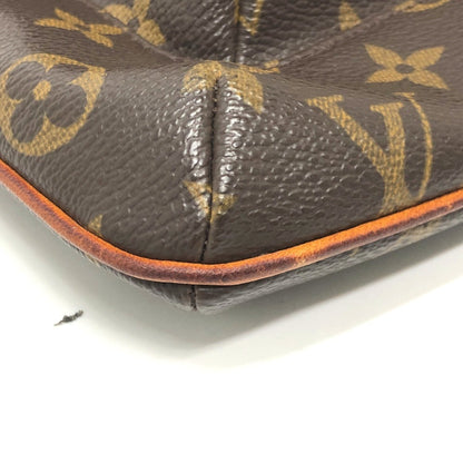Louis Vuitton Partition, Brown, Canvas, clutch