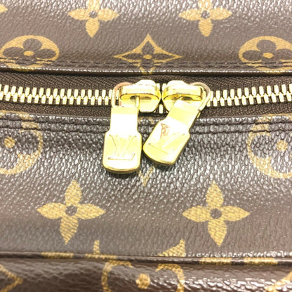 Louis Vuitton Naviglio, Brown, Canvas, shoulder