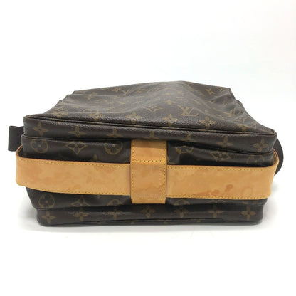 Louis Vuitton Naviglio, Brown, Canvas, shoulder