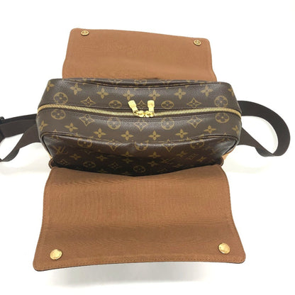 Louis Vuitton Naviglio, Brown, Canvas, shoulder