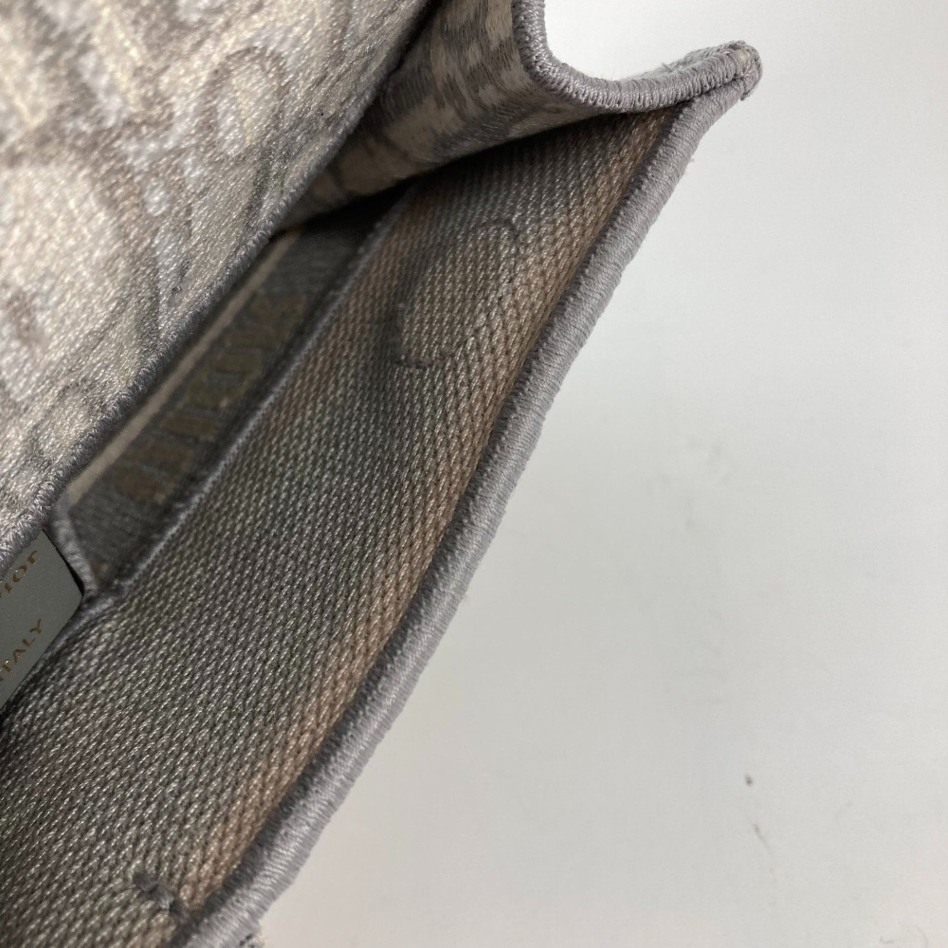 Dior Saddle Dior Oblique, Grey, Canvas, shoulder