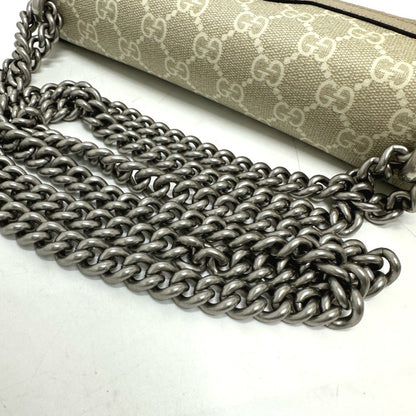 Gucci Dionysus, Beige, Canvas, shoulder
