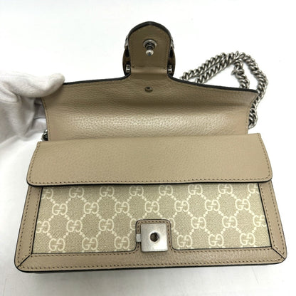 Gucci Dionysus, Beige, Canvas, shoulder