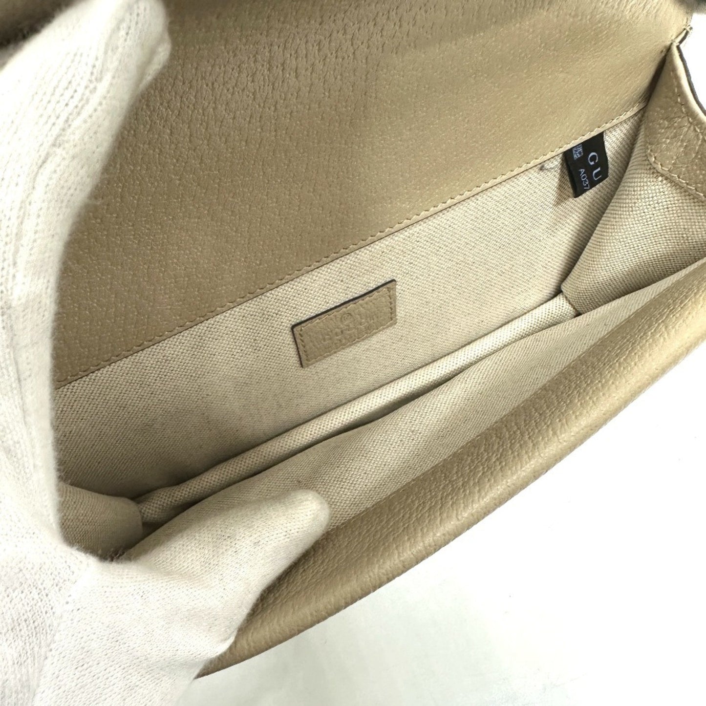 Gucci Dionysus, Beige, Canvas, shoulder