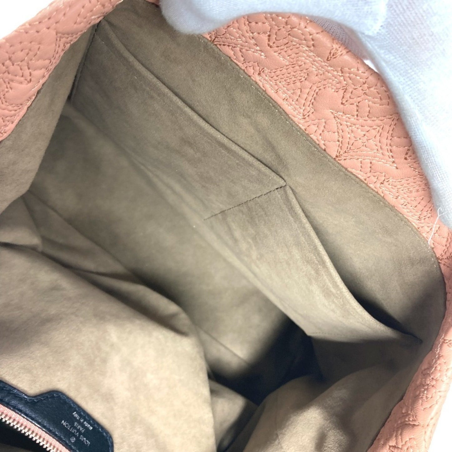 Louis Vuitton Antheia, Pink, Leather, tote