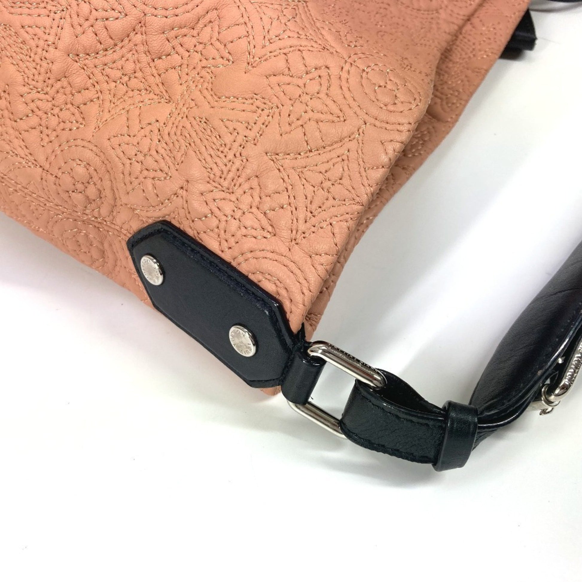 Louis Vuitton Antheia, Pink, Leather, tote