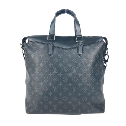 Louis Vuitton Explorer, Black, Canvas, tote