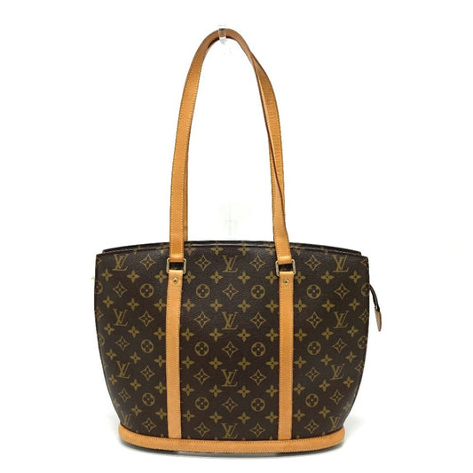 Louis Vuitton Babylone, Brown, Canvas, shoulder