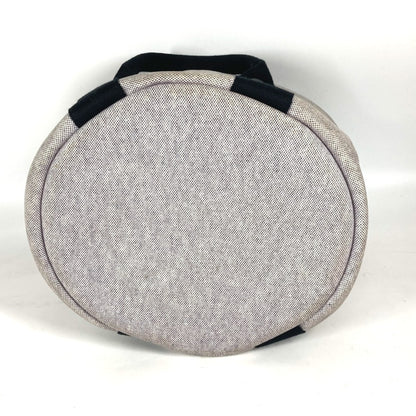 Hermès, Grey, Canvas, handbag