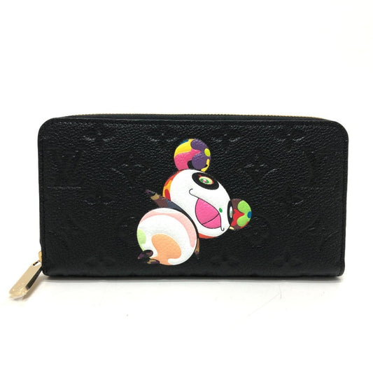 Louis Vuitton Zippy wallet, Black, Leather, wallet