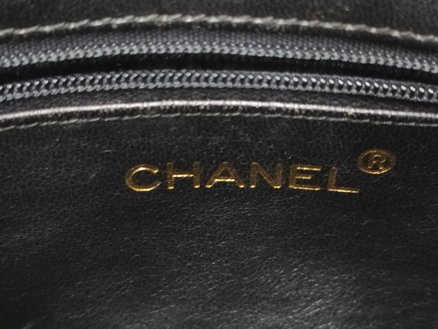 Chanel, Black, Leather, shoulder