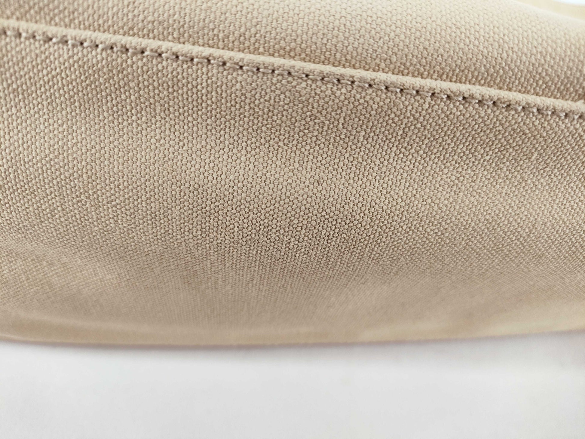 Chanel Shopper Tote Canvas, Brown, Canvas, Handbag