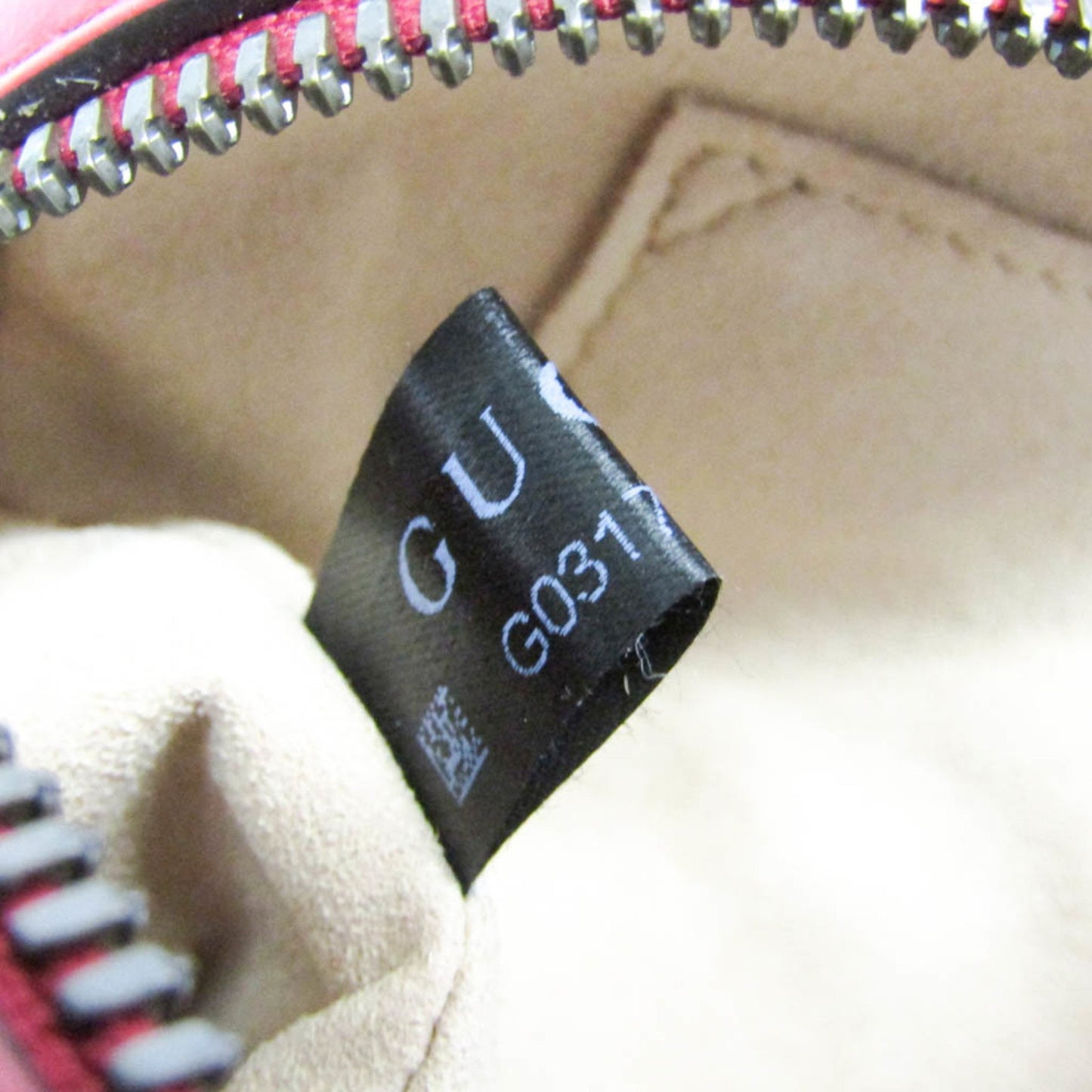 Gucci Marmont, Red, Leather, shoulder