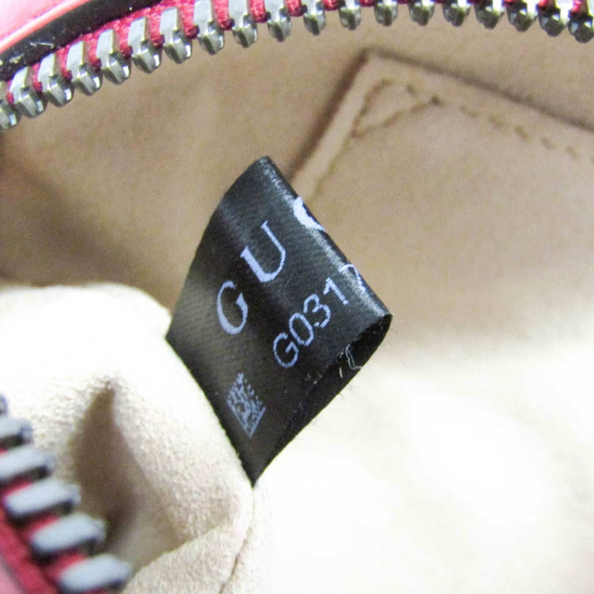 Gucci Marmont, Red, Leather, shoulder