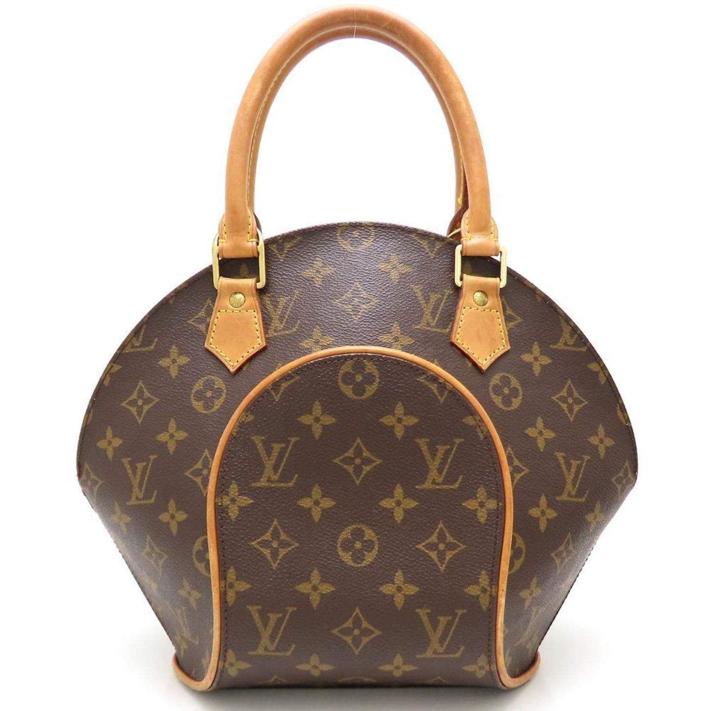 Louis Vuitton Ellipse PM, Brown, Canvas, handbag