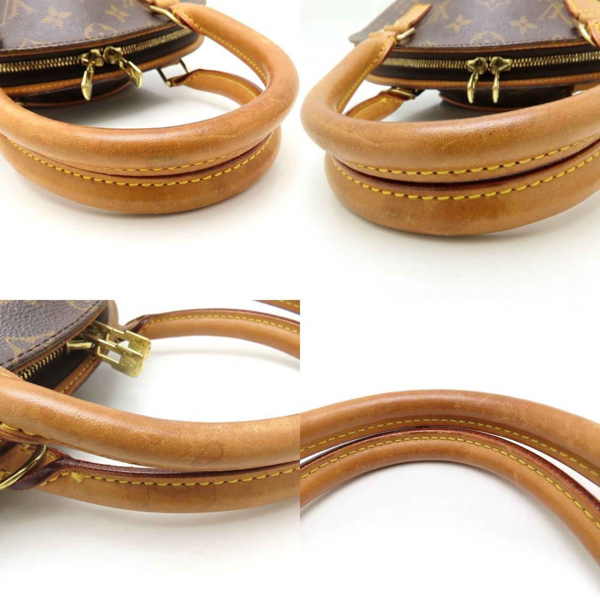 Louis Vuitton Ellipse PM, Brown, Canvas, handbag