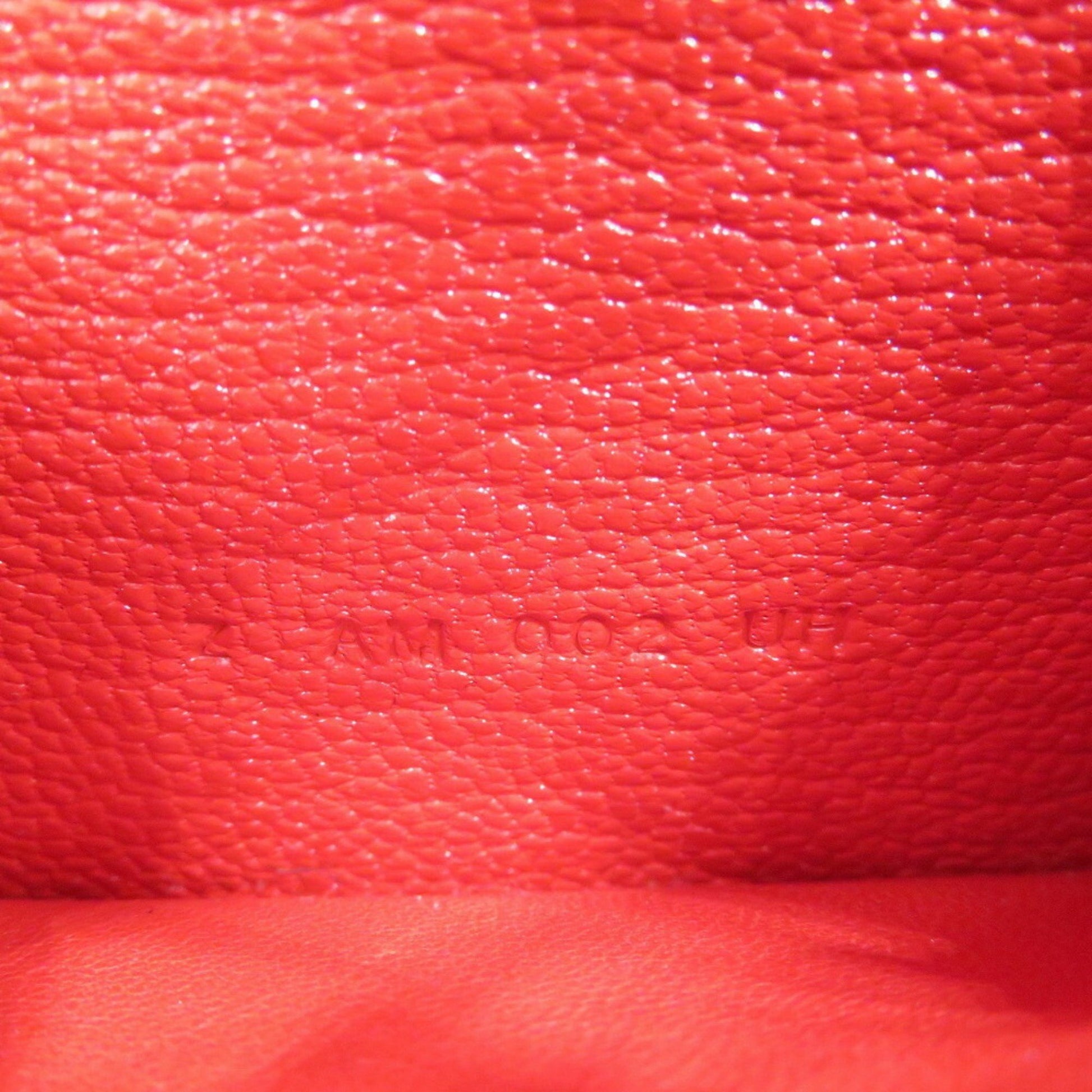 Hermès Roulis, Red, Leather, wallet