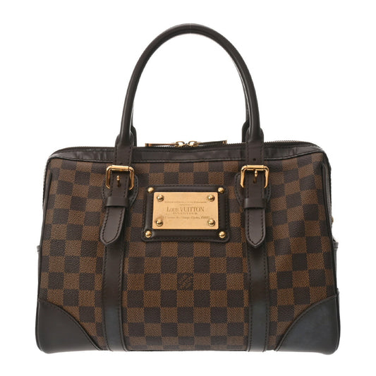 Louis Vuitton Berkeley, Brown, Canvas, handbag