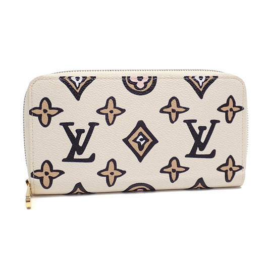 Louis Vuitton Zippy wallet, Ecru, Canvas, wallet