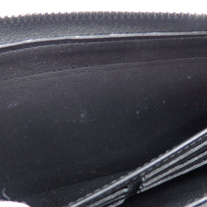 Louis Vuitton Mahina, Black, Leather, wallet