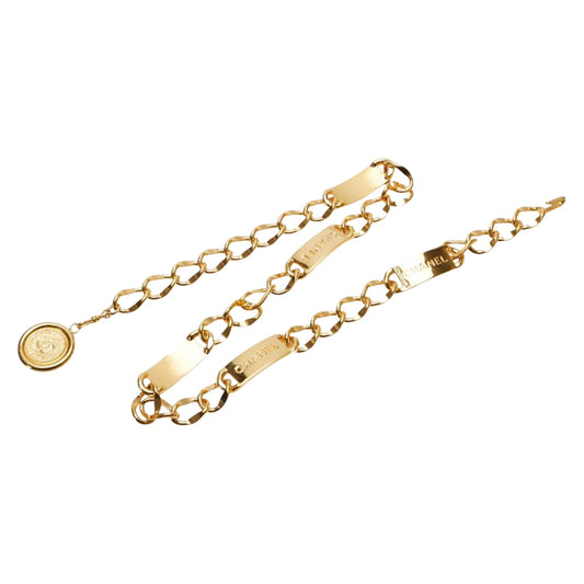 Chanel Cambon, Gold, Gold Plated, belt