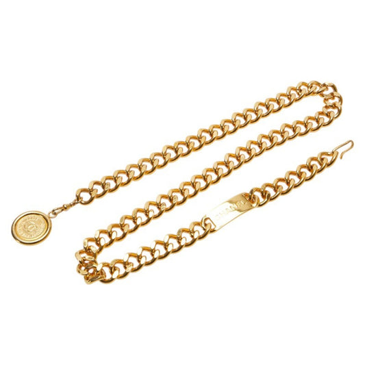 Chanel Cambon, Gold, Gold Plated, belt