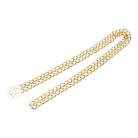 Chanel Coco Mark, Gold, Gold Plated, belt