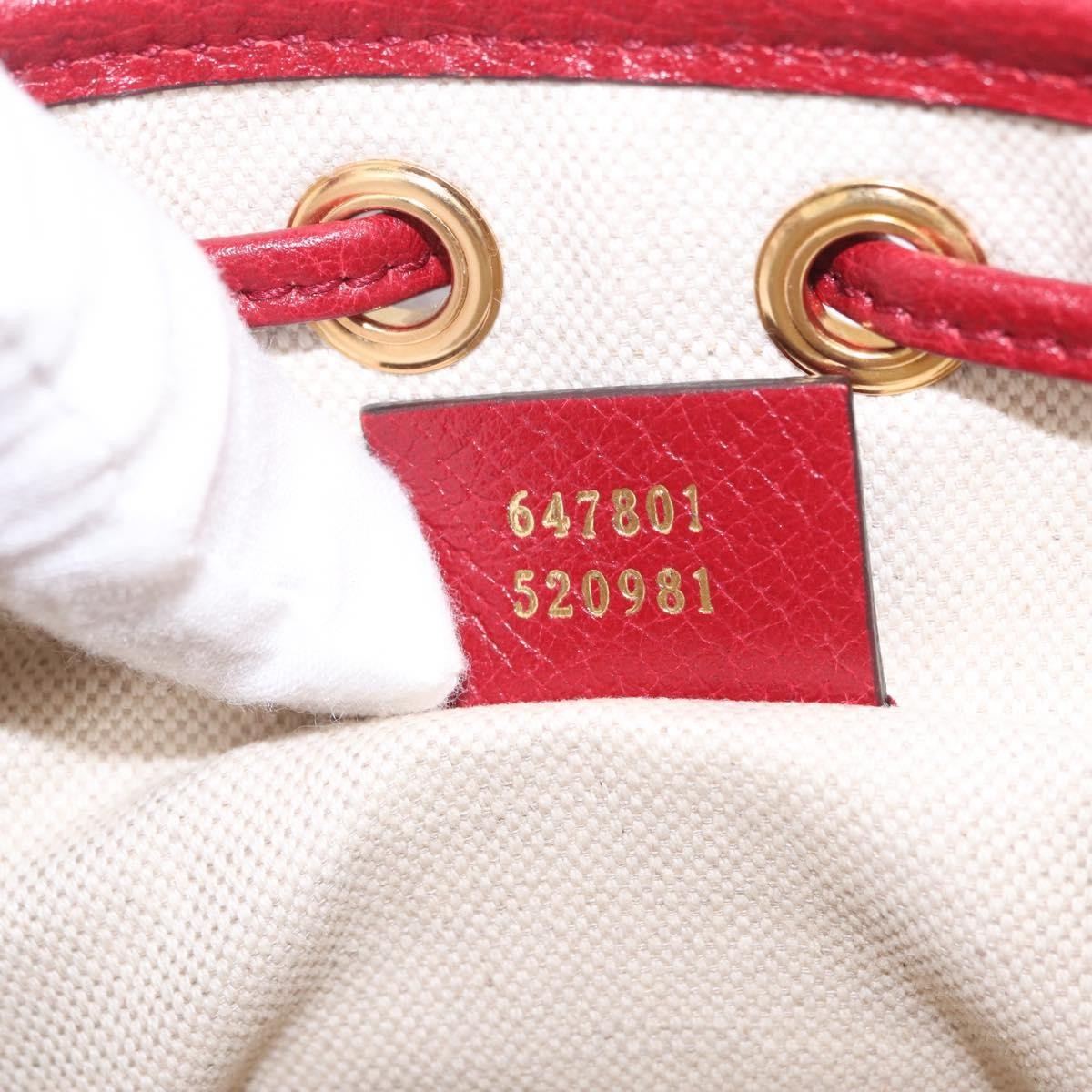 Gucci Doraemon Bucket Printed Mini GG Coated Canvas, Beige, Canvas, Handbag