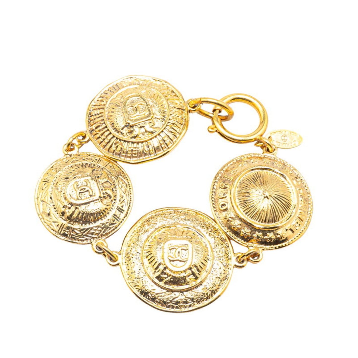 Chanel Coco Mark, Gold, Gold Plated, bracelet