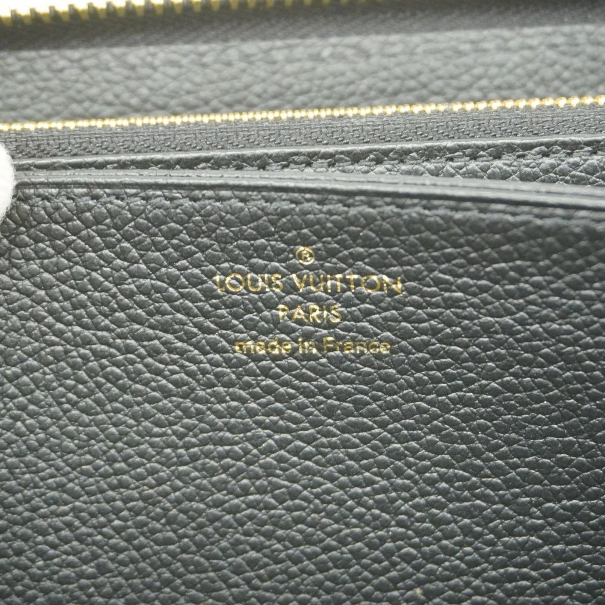 Louis Vuitton Zippy wallet, Black, Leather, wallet