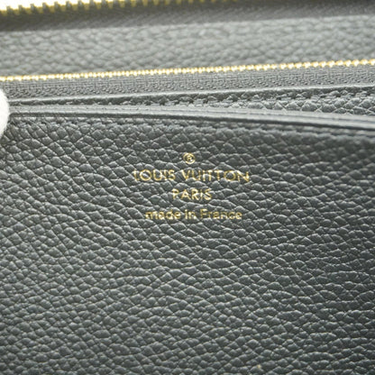 Louis Vuitton Zippy wallet, Black, Leather, wallet