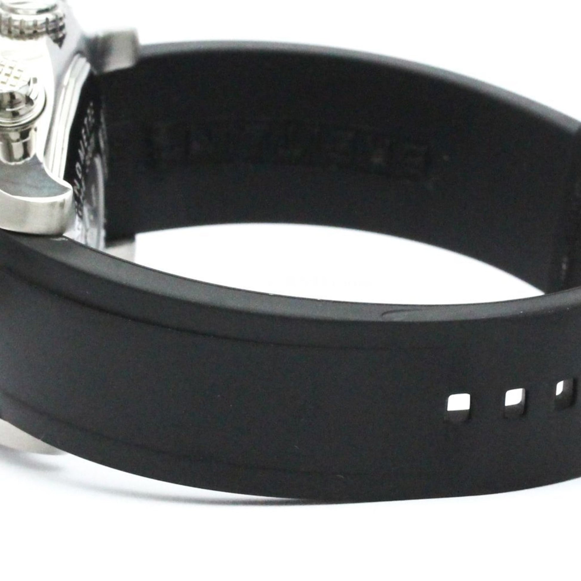 Breitling Avenger, Black, Steel, bag
