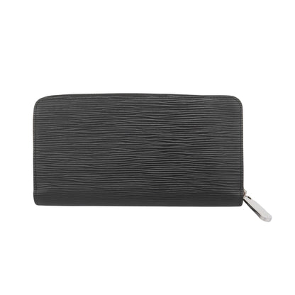 Louis Vuitton Zippy wallet, Black, Leather, wallet