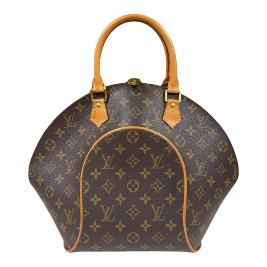 Louis Vuitton Ellipse, Brown, Canvas, handbag