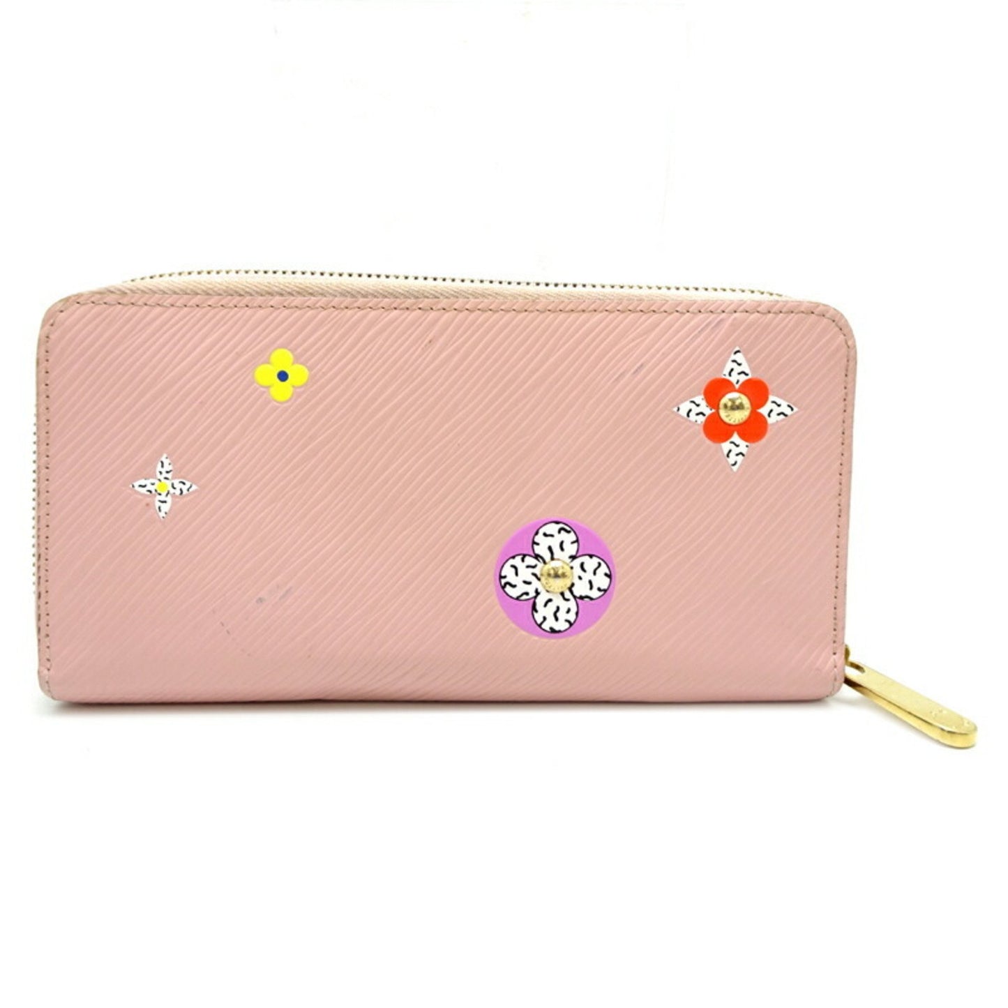 Louis Vuitton Zippy wallet, Pink, Leather, wallet