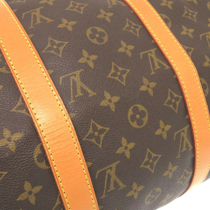 Louis Vuitton Keepall Bandouliere 50, Brown, Canvas, travel