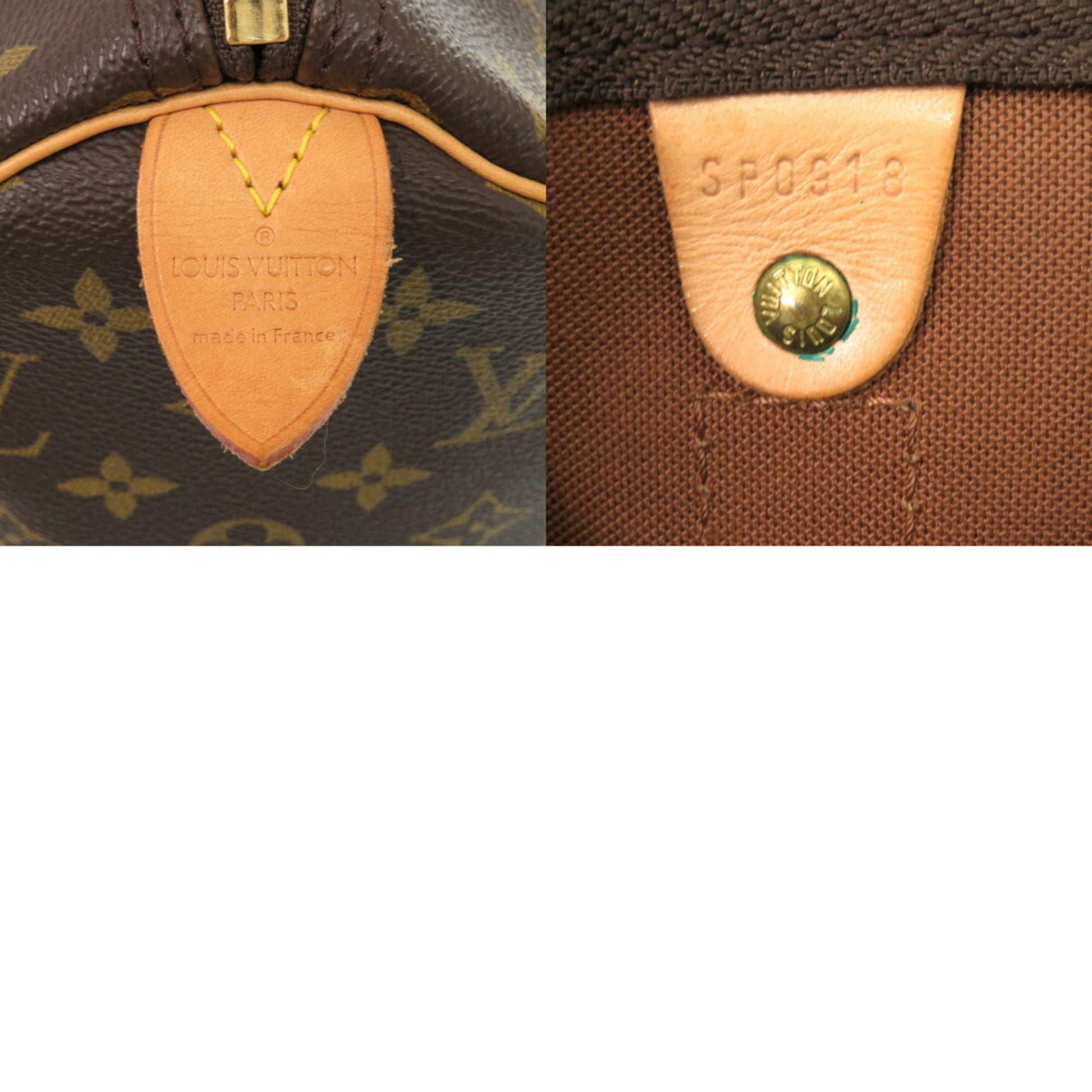 Louis Vuitton Keepall 45, Brown, Canvas, travel