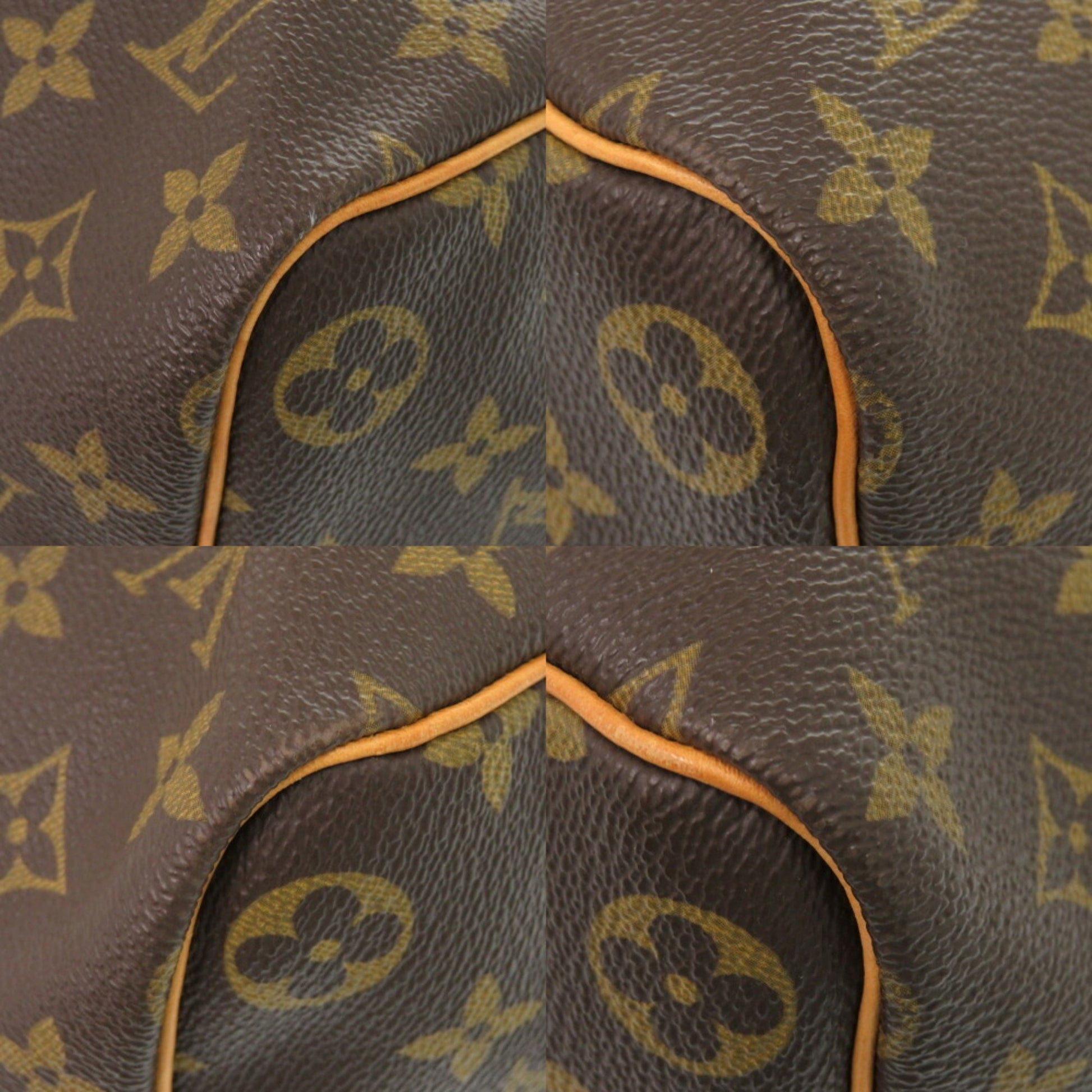 Louis Vuitton Keepall 45, Brown, Canvas, travel