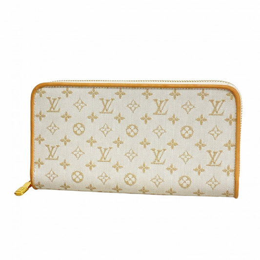 Louis Vuitton Zippy wallet, Ecru, Canvas, wallet