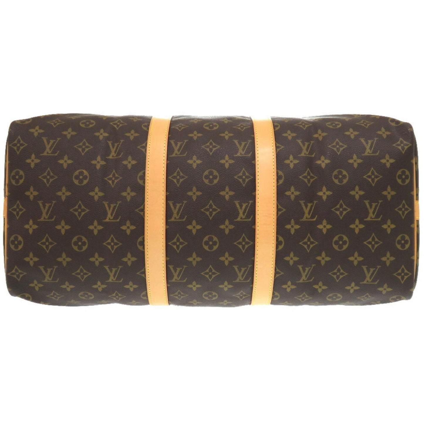 Louis Vuitton Keepall Bandouliere 50, Brown, Canvas, travel