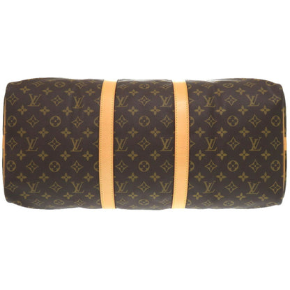 Louis Vuitton Keepall Bandouliere 50, Brown, Canvas, travel