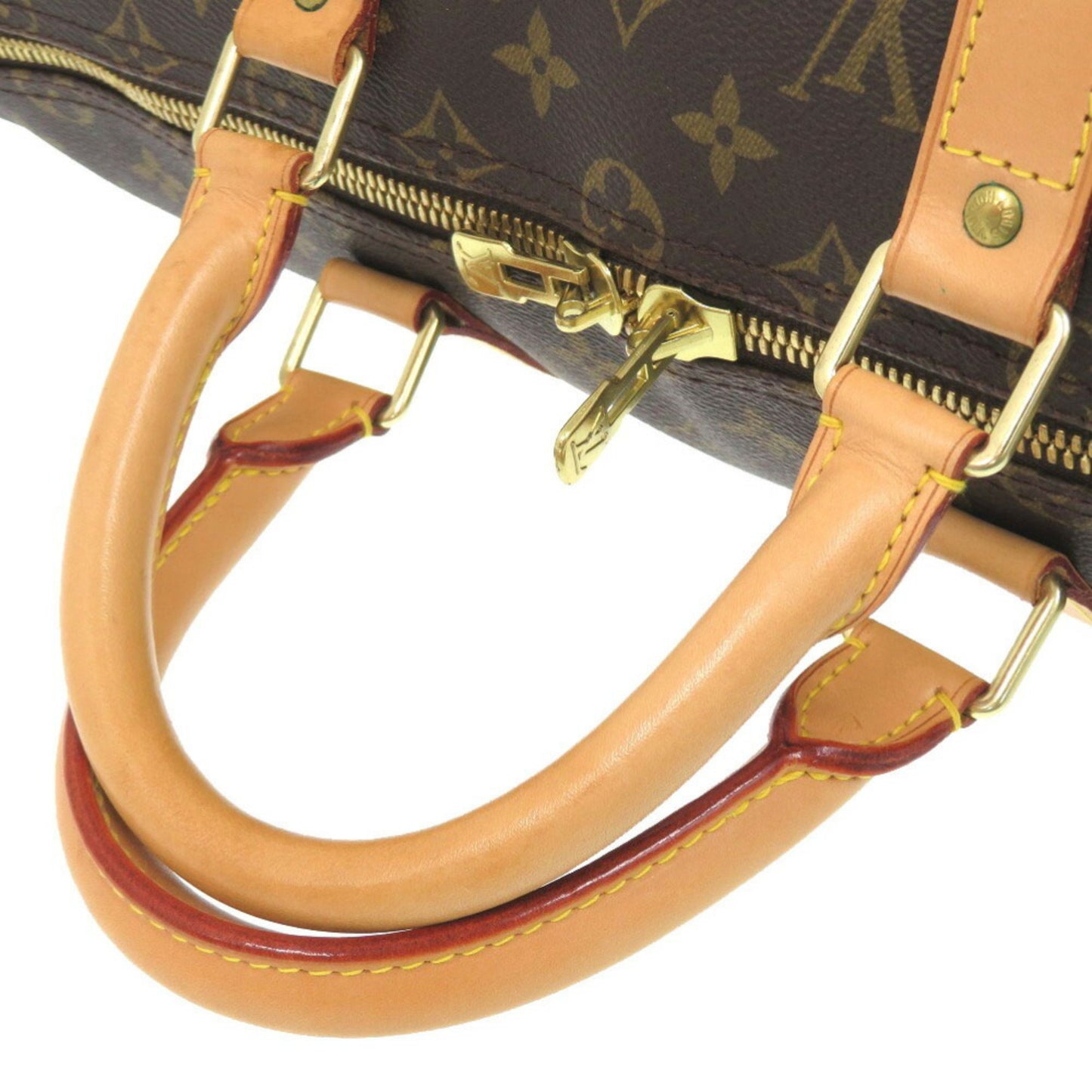 Louis Vuitton Keepall Bandouliere 50, Brown, Canvas, travel
