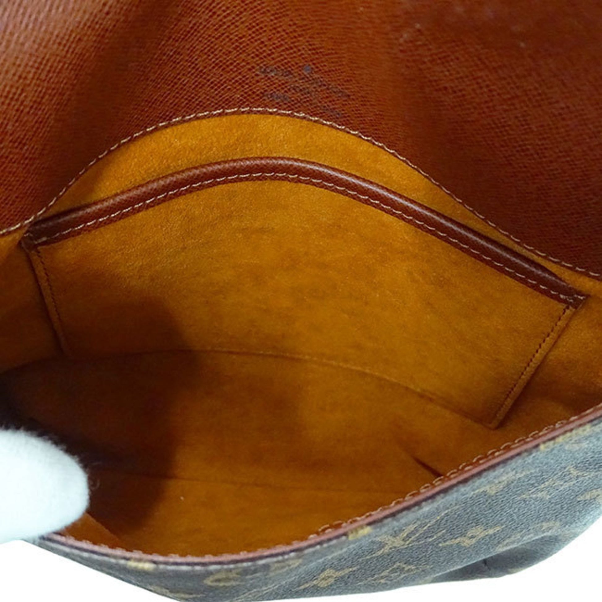 Louis Vuitton Musette Salsa, Brown, Canvas, shoulder
