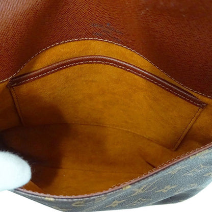 Louis Vuitton Musette Salsa, Brown, Canvas, shoulder