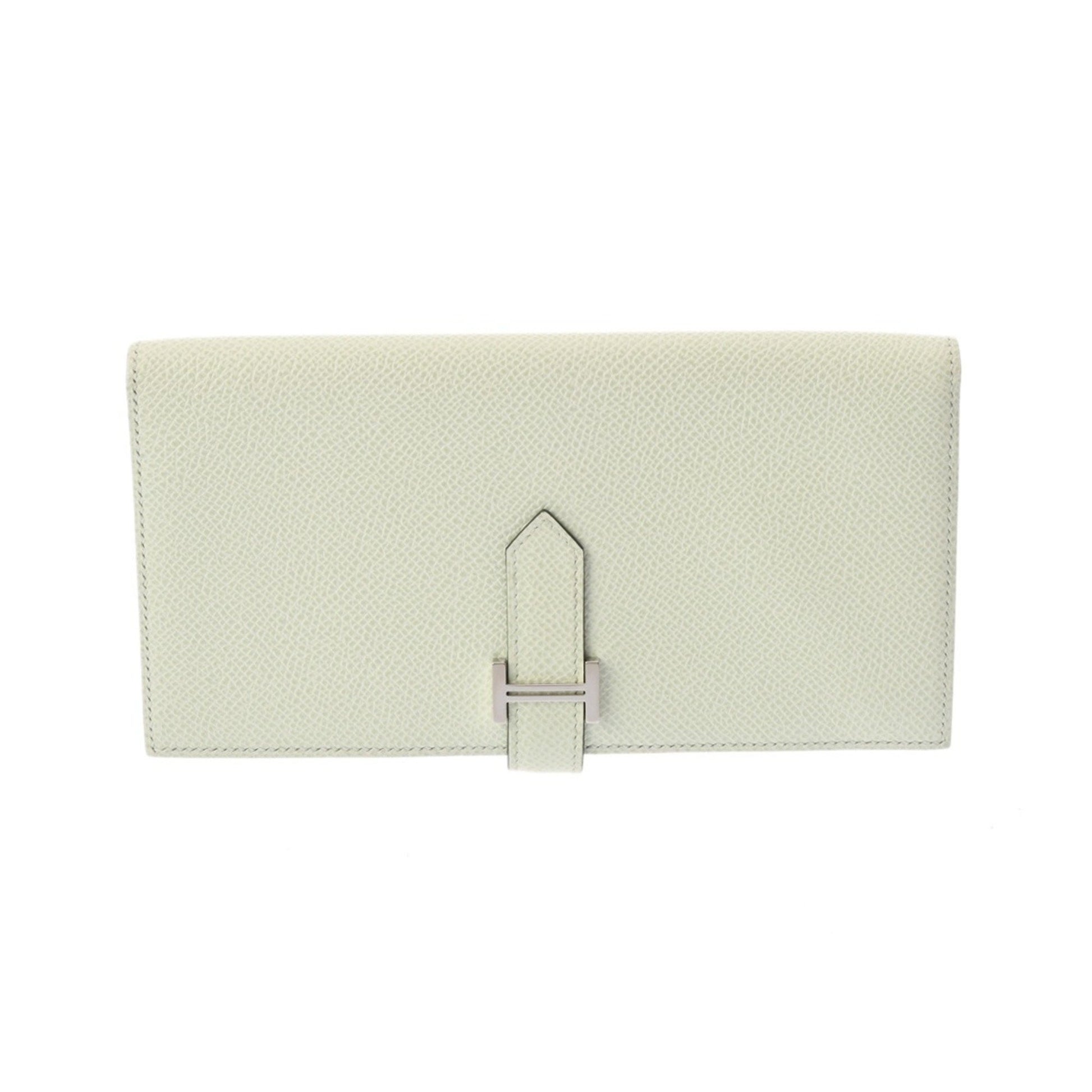 Hermès Béarn, Beige, Leather, wallet