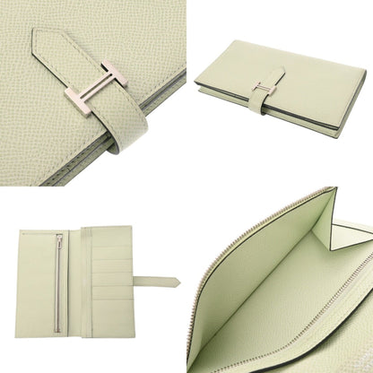 Hermès Béarn, Beige, Leather, wallet