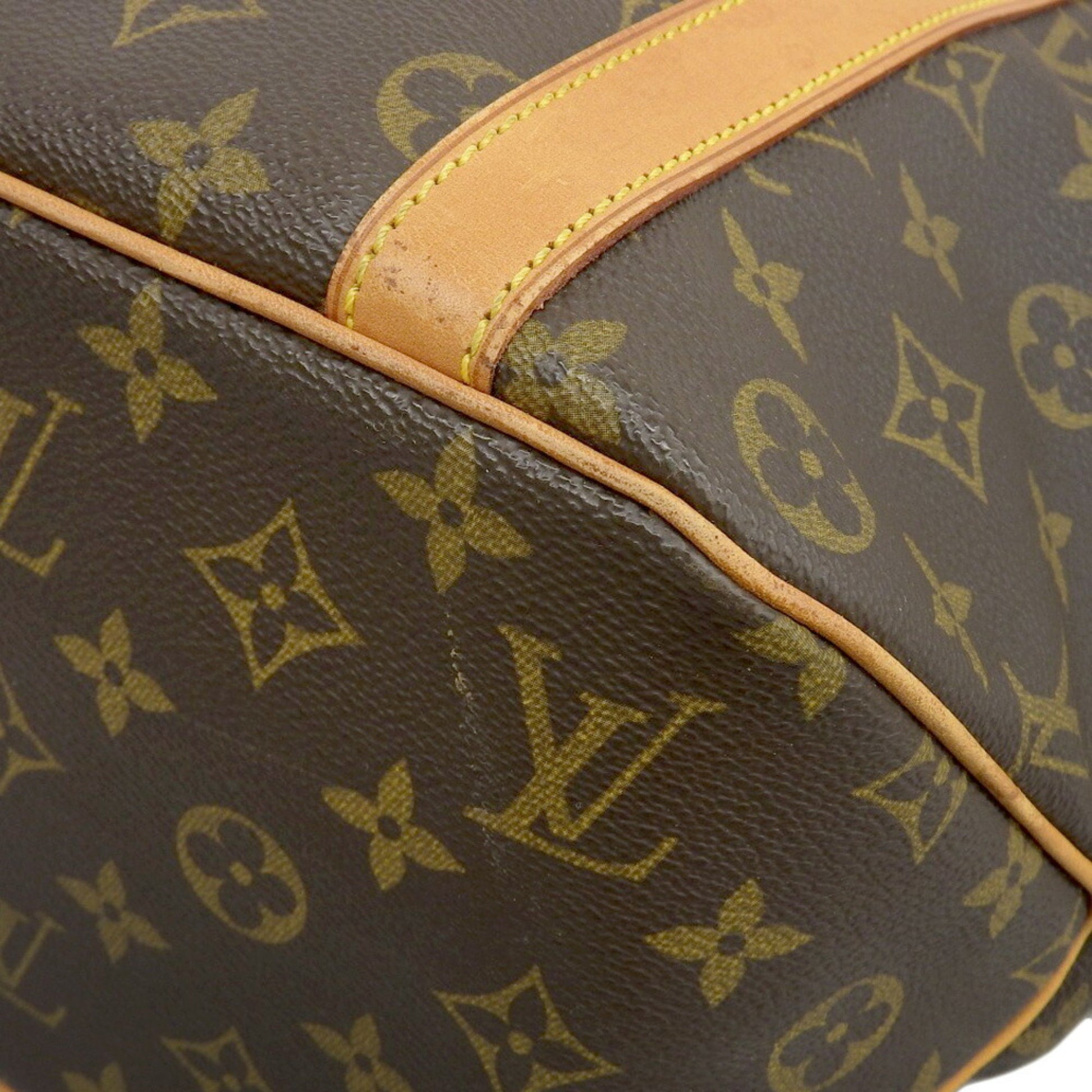 Louis Vuitton Shopping, Brown, Canvas, tote