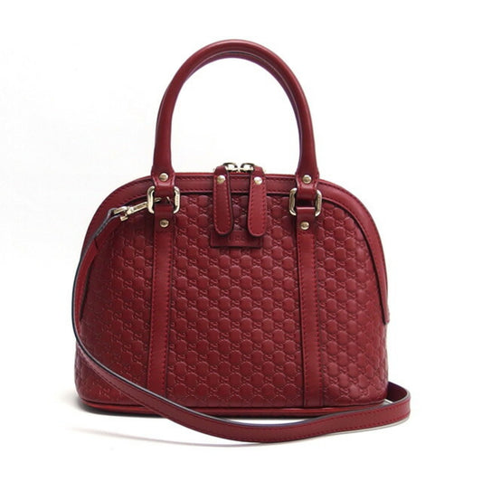 Gucci Dome, Red, Leather, shoulder