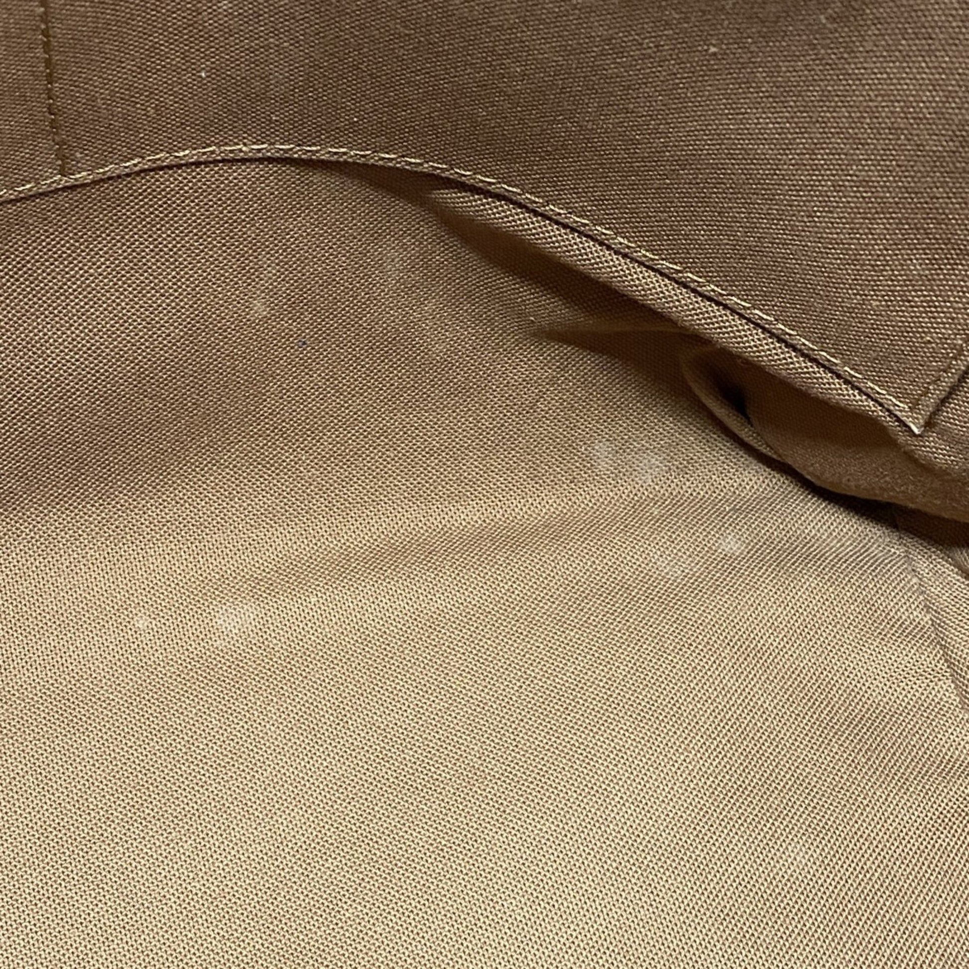 Louis Vuitton Palermo PM, Brown, Canvas, tote